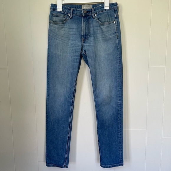 Everlane Men’s Slim Fit Jean Medium Wash Denim ~ Cotton Stretch ~ Size 29 X 30 - Picture 1 of 16